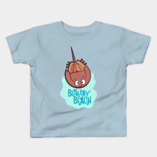 Bethany Beach Horseshoe Crab Kids T-Shirt